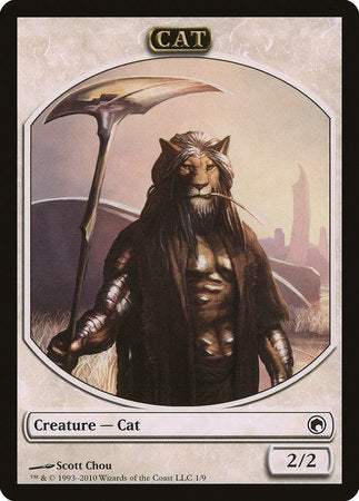 Cat Token [Scars of Mirrodin Tokens] | Mega City Incorporated