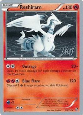 Reshiram (26/114) (Reshiphlosion - Christopher Kan) [World Championships 2011] | Mega City Incorporated