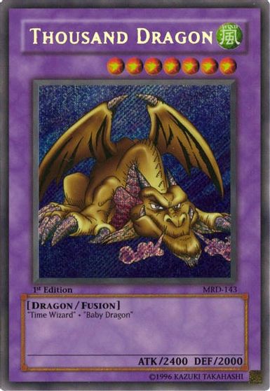 Thousand Dragon [MRD-143] Secret Rare | Mega City Incorporated