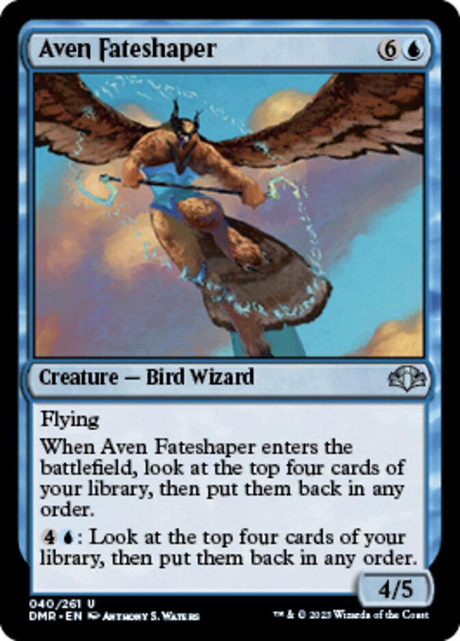 Aven Fateshaper [Dominaria Remastered] | Mega City Incorporated