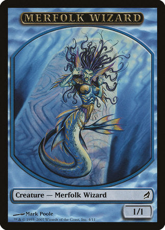 Merfolk Wizard Token [Lorwyn Tokens] | Mega City Incorporated