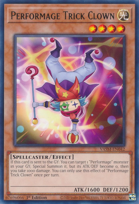 Performage Trick Clown [VASM-EN042] Rare | Mega City Incorporated