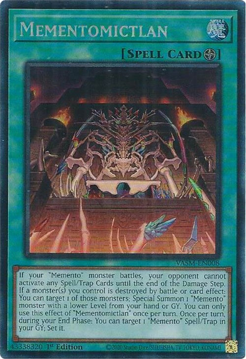 Mementomictlan (CR) [VASM-EN008] Collector's Rare | Mega City Incorporated