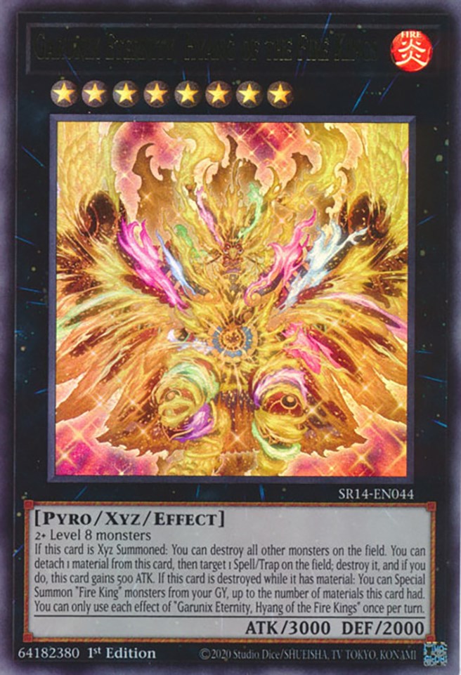 Garunix Eternity, Hyang of the Fire Kings [SR14-EN044] Ultra Rare | Mega City Incorporated