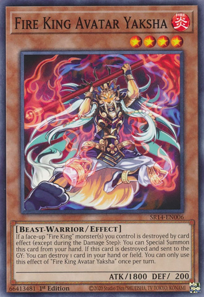 Fire King Avatar Yaksha [SR14-EN006] Common | Mega City Incorporated