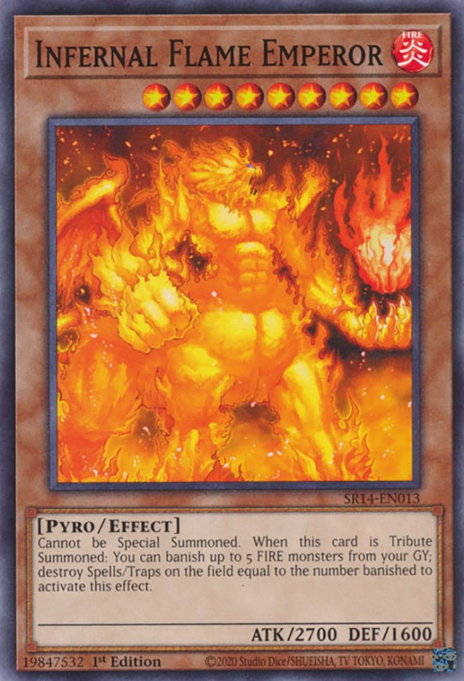 Infernal Flame Emperor [SR14-EN013] Common | Mega City Incorporated