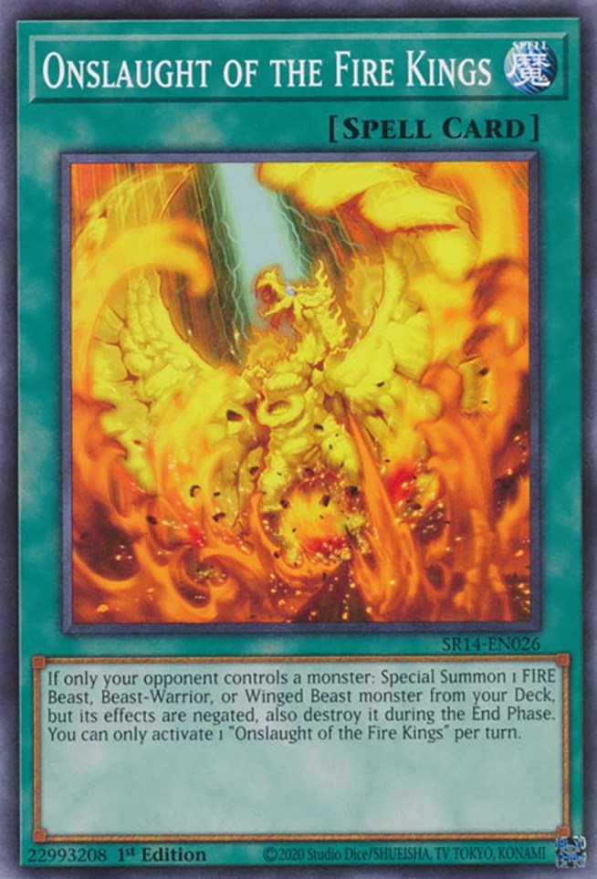 Onslaught of the Fire Kings [SR14-EN026] Common | Mega City Incorporated