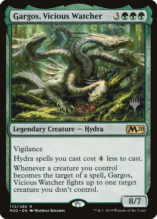 Gargos, Vicious Watcher [Core Set 2020 Promos] | Mega City Incorporated