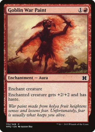 Goblin War Paint [Modern Masters 2015] | Mega City Incorporated