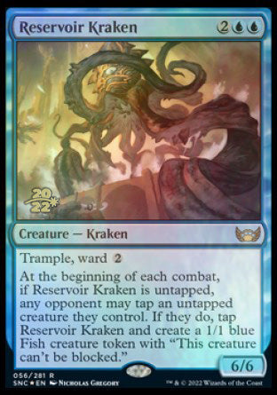 Reservoir Kraken [Streets of New Capenna Prerelease Promos] | Mega City Incorporated