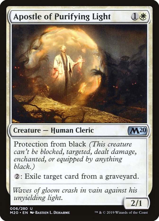 Apostle of Purifying Light [Core Set 2020] | Mega City Incorporated