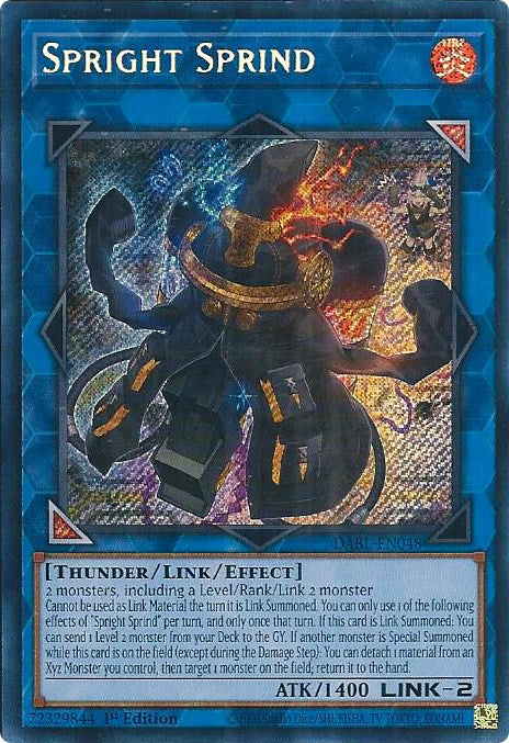 Spright Sprind [DABL-EN048] Secret Rare | Mega City Incorporated