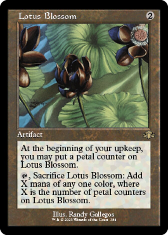 Lotus Blossom (Retro) [Dominaria Remastered] | Mega City Incorporated