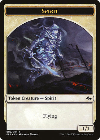 Spirit Token [Fate Reforged Tokens] | Mega City Incorporated