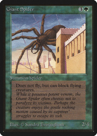 Giant Spider [Limited Edition Beta] | Mega City Incorporated