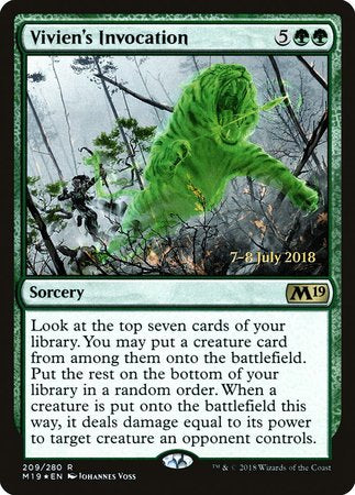 Vivien's Invocation [Core Set 2019 Promos] | Mega City Incorporated