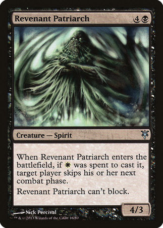 Revenant Patriarch [Duel Decks: Sorin vs. Tibalt] | Mega City Incorporated