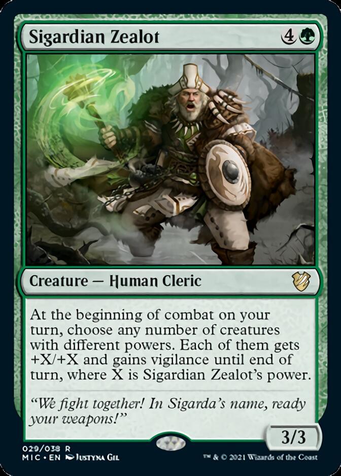 Sigardian Zealot [Innistrad: Midnight Hunt Commander] | Mega City Incorporated