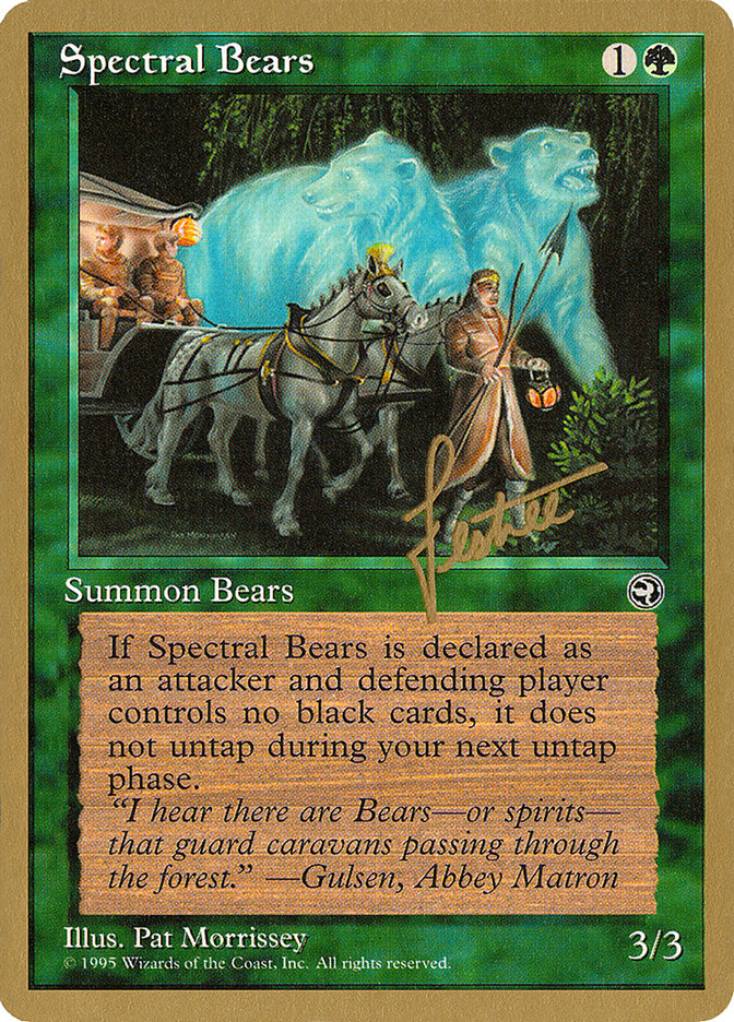 Spectral Bears (Bertrand Lestree) [Pro Tour Collector Set] | Mega City Incorporated