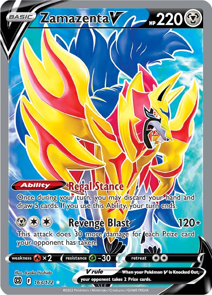 Zamazenta V (163/172) [Sword & Shield: Brilliant Stars] | Mega City Incorporated