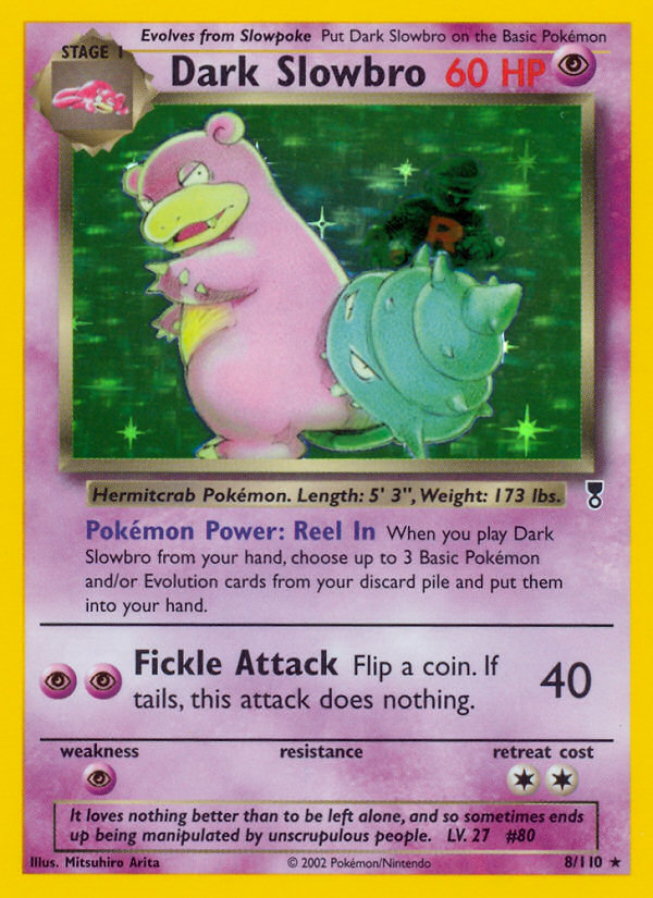 Dark Slowbro (8/110) [Legendary Collection] | Mega City Incorporated