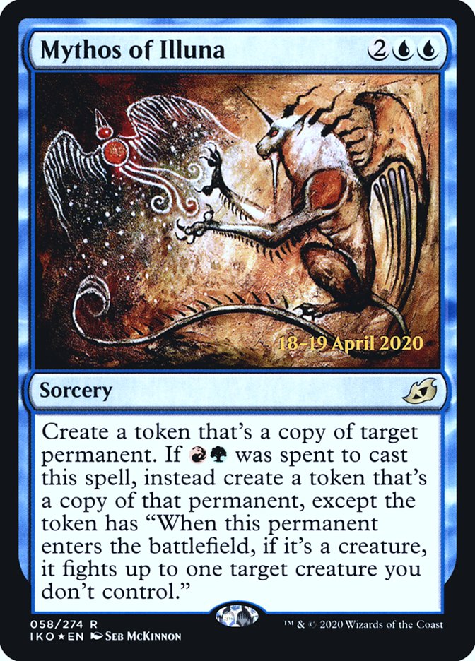 Mythos of Illuna [Ikoria: Lair of Behemoths Prerelease Promos] | Mega City Incorporated