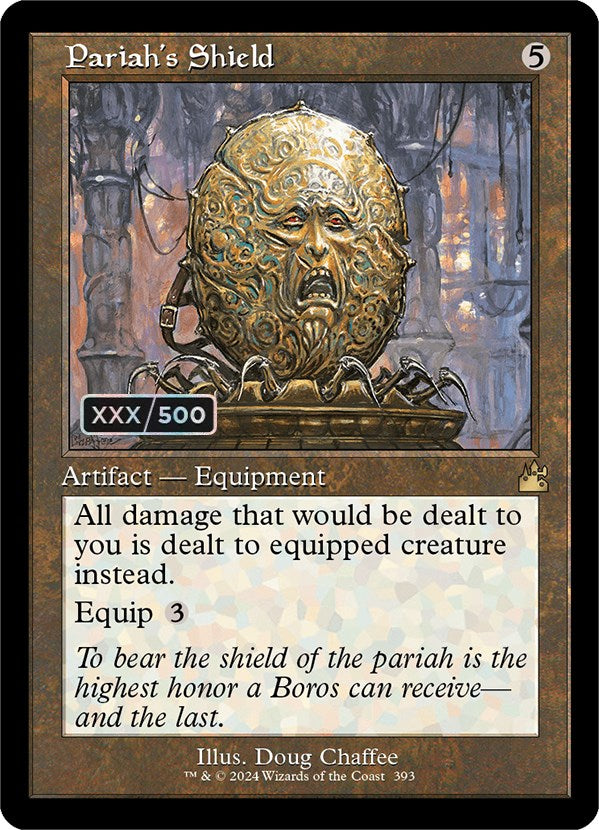 Pariah's Shield (Retro) (Serialized) [Ravnica Remastered] | Mega City Incorporated