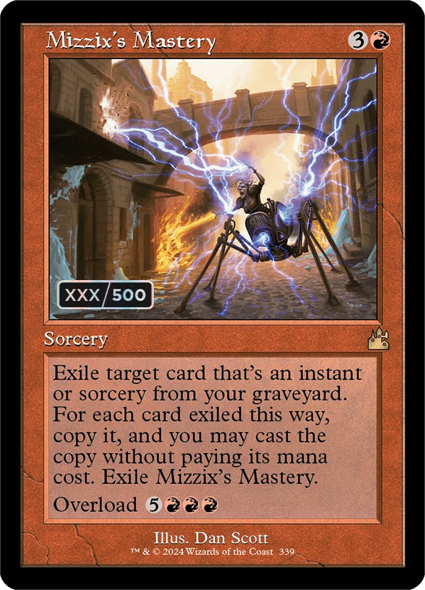 Mizzix's Mastery (Retro) (Serialized) [Ravnica Remastered] | Mega City Incorporated