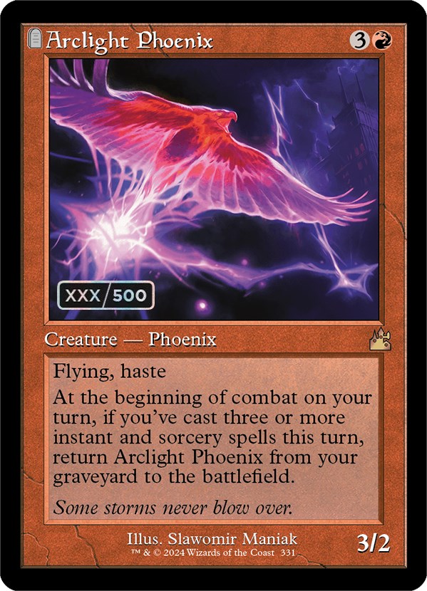 Arclight Phoenix (Retro) (Serialized) [Ravnica Remastered] | Mega City Incorporated