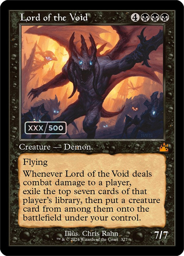 Lord of the Void (Retro) (Serialized) [Ravnica Remastered] | Mega City Incorporated