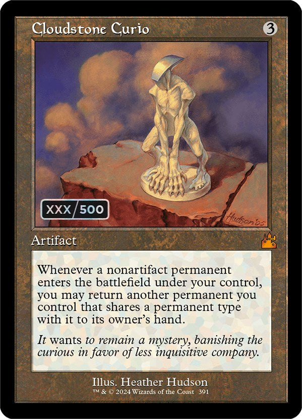 Cloudstone Curio (Retro) (Serialized) [Ravnica Remastered] | Mega City Incorporated