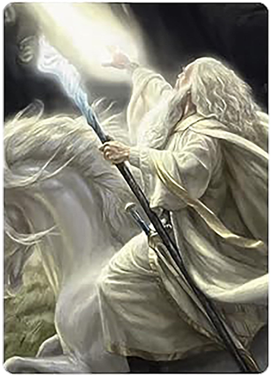 Gandalf of the Secret Fire Art Card [The Lord of the Rings: Tales of Middle-earth Art Series] | Mega City Incorporated