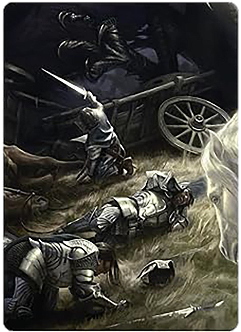 Courageous Resolve Art Card [The Lord of the Rings: Tales of Middle-earth Art Series] | Mega City Incorporated