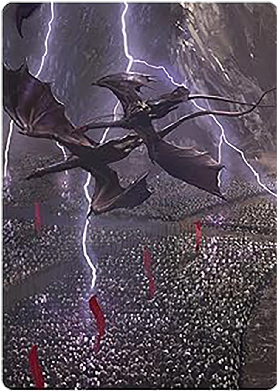 Mordor on the March Art Card [The Lord of the Rings: Tales of Middle-earth Art Series] | Mega City Incorporated