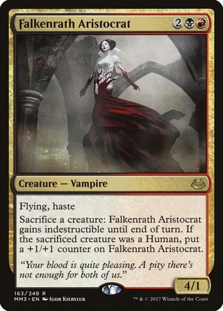 Falkenrath Aristocrat [Modern Masters 2017] | Mega City Incorporated