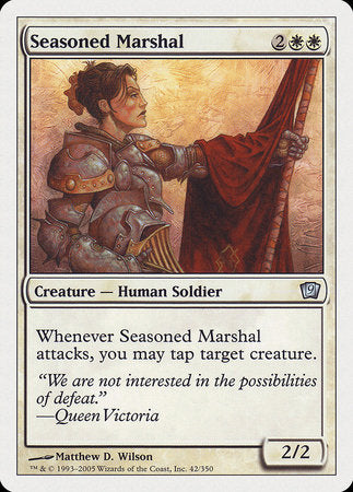 Seasoned Marshal [Ninth Edition] | Mega City Incorporated
