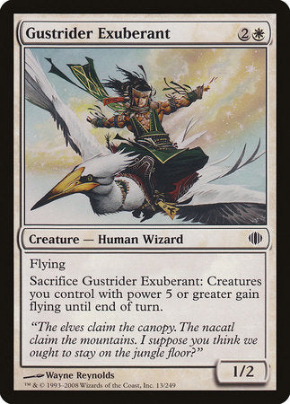 Gustrider Exuberant [Shards of Alara] | Mega City Incorporated