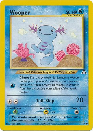 Wooper (71/75) [Neo Discovery Unlimited] | Mega City Incorporated