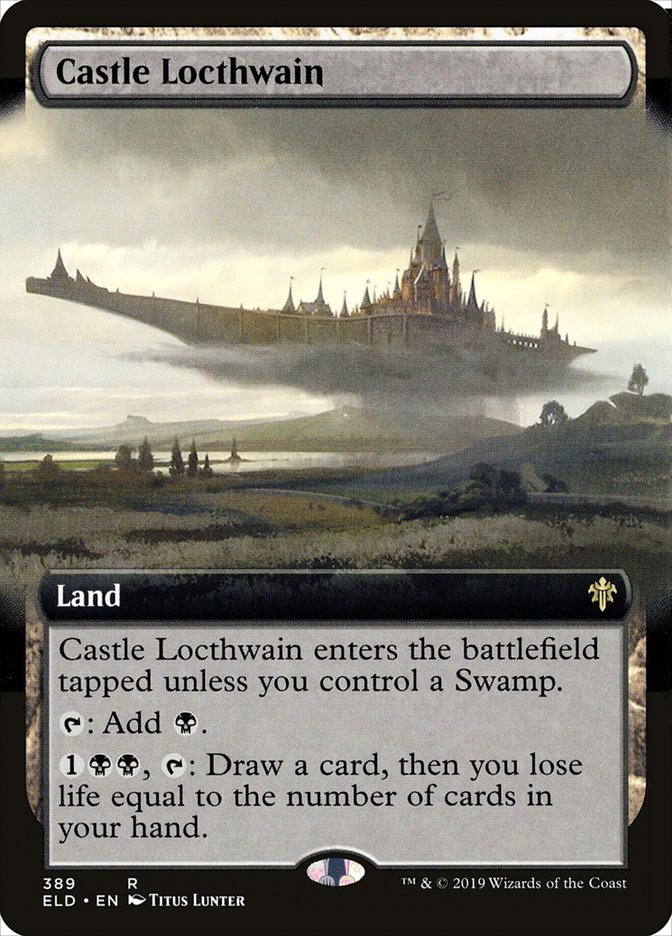 Castle Locthwain (Extended Art) [Throne of Eldraine] | Mega City Incorporated