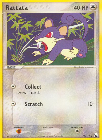 Rattata (77/112) [EX: FireRed & LeafGreen] | Mega City Incorporated