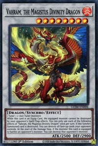 Vahram, the Magistus Divinity Dragon [GEIM-EN006] Super Rare | Mega City Incorporated