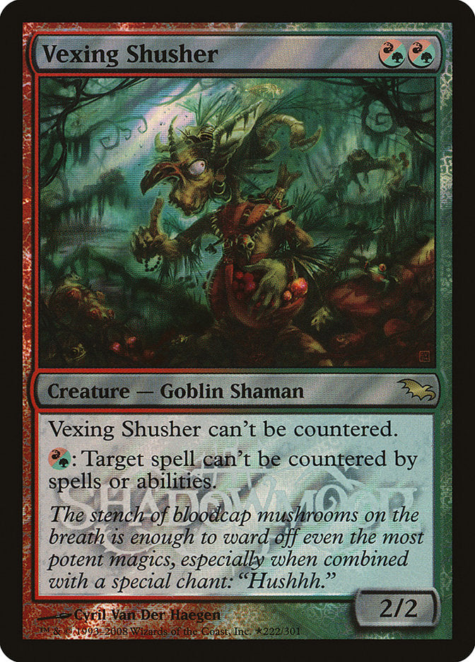 Vexing Shusher (Launch) [Shadowmoor Promos] | Mega City Incorporated