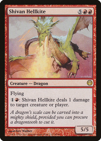 Shivan Hellkite [Duel Decks: Knights vs. Dragons] | Mega City Incorporated