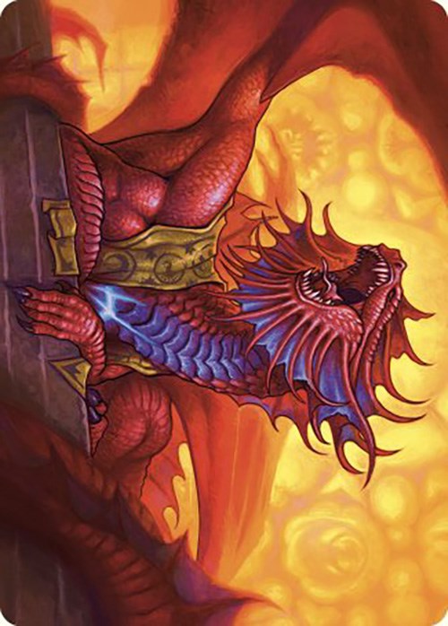 Niv-Mizzet, Guildpact Art Card (44/49) [Murders at Karlov Manor Art Series] | Mega City Incorporated