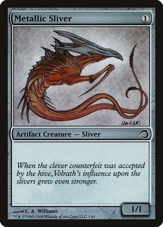 Metallic Sliver [Premium Deck Series: Slivers] | Mega City Incorporated