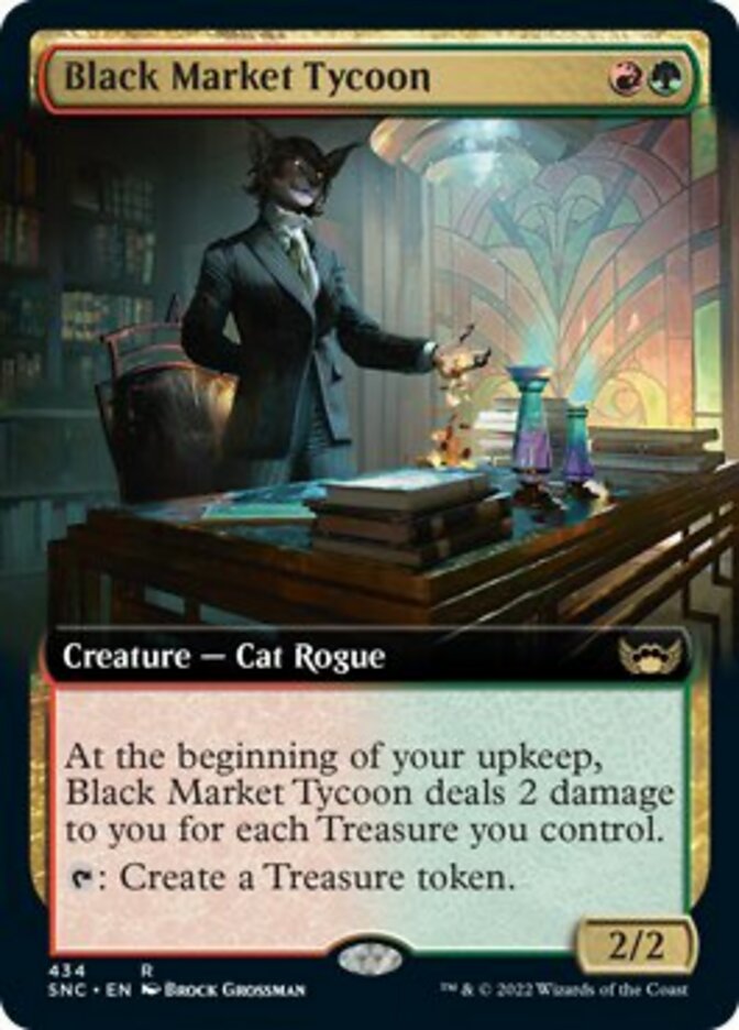 Black Market Tycoon (Extended Art) [Streets of New Capenna] | Mega City Incorporated