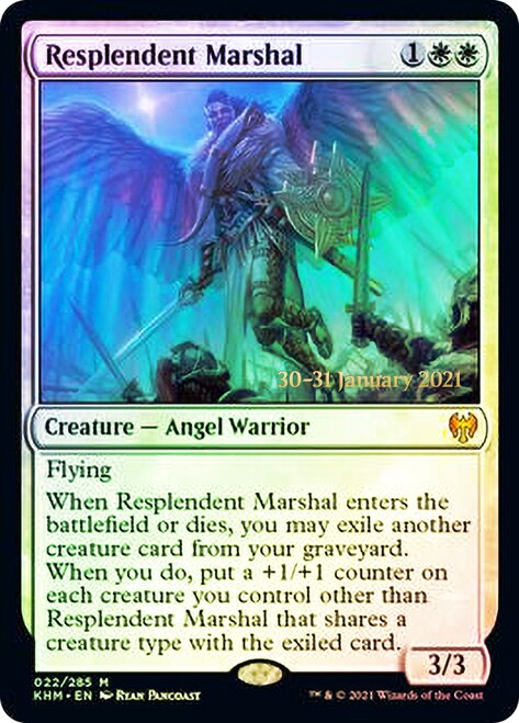 Resplendent Marshal  [Kaldheim Prerelease Promos] | Mega City Incorporated