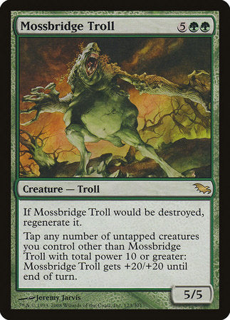 Mossbridge Troll [Shadowmoor] | Mega City Incorporated
