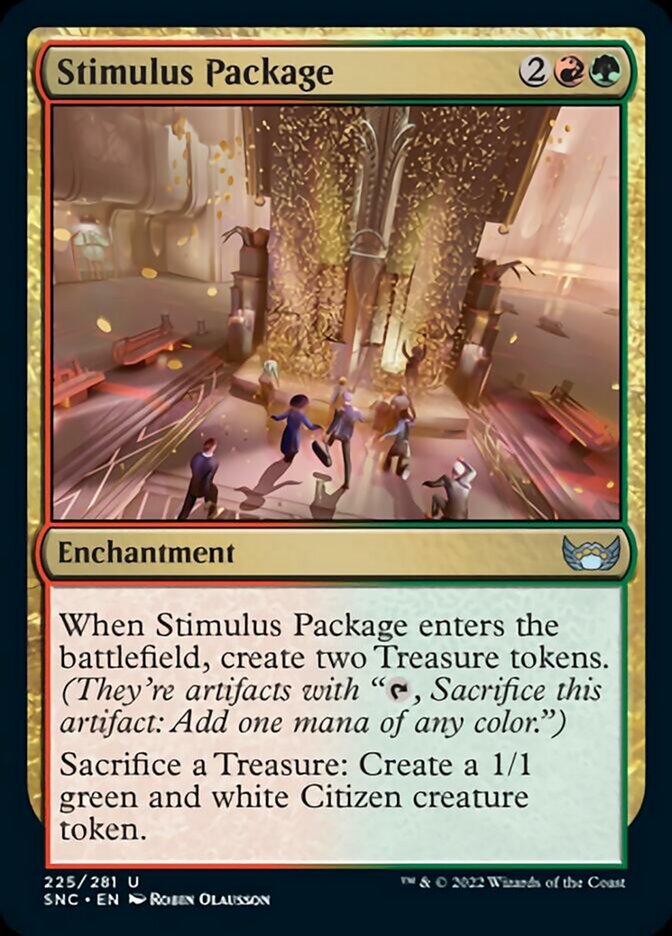 Stimulus Package [Streets of New Capenna] | Mega City Incorporated