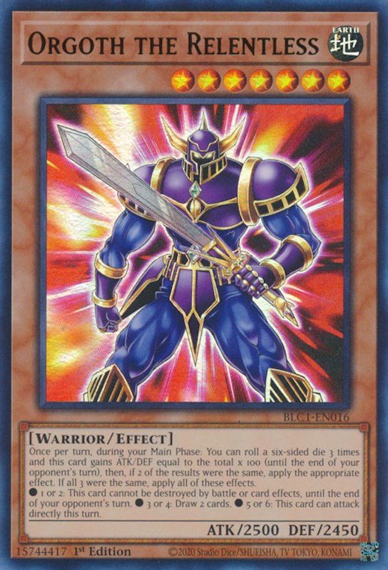 Orgoth the Relentless [BLC1-EN016] Ultra Rare | Mega City Incorporated